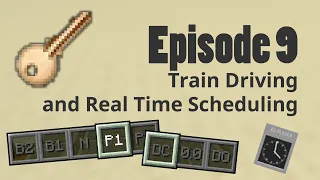 Vehicle Driving and Real-time Scheduling - Minecraft Transit Railway Tutorials Episode 9