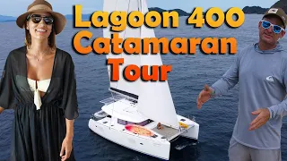 Lagoon 400 Catamaran Tour and Walk Through