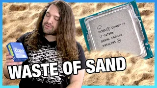 Waste of Sand: Intel Core i7-11700K CPU Review & Benchmarks vs. AMD 5800X, 5900X, More