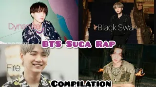 BTS SUGA Rap Compilation since 2013 - 2020 | blackbangtan forever