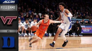 Virginia Tech vs. Duke Full Game Replay | ACC Men’s Basketball (2021-22)