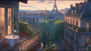 Parisian Balcony Vibes |  Lo-fi  | Temple Lo-Fi