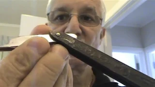 Бритьё опасными бритвами George Butler & Co and Milns London straight razors shaving