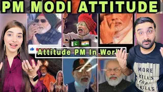 Pak reacts on PM MODI ATTITUDE Reaction 😎  Attitude Reels  💪🇵🇰🇮🇳