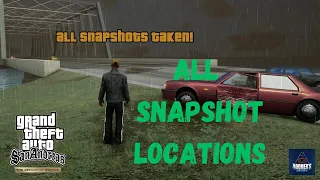 All Snapshots Locations - GTA San Andreas Definitive Edition