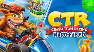 Crash Team Racing Nitro Fueled - Full Game 101% Walkthrough - All Relics, Gems, Trophies 4K 60fps