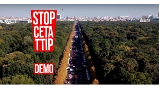 Groß-Demos: Am 17.9. sagen Hunderttausende Nein zu TTIP und CETA