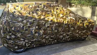 Spyro Military Waterproof Car Cover | Maruti Suzuki Alto K10 | Coozo | Recaro |Customer Review Video