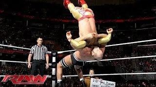 Rey Mysterio & Sin Cara vs. The Real Americans: Raw, Jan. 27, 2014