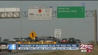 Oklahomans Back-Billed For Texas Toll Road Charges