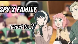 Spy x Family react [parte 2] ao vídeo "Anya e Loid sozinhos em casa"