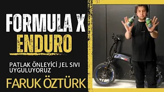 Elektrikli Bisikletler İçin Patlak Önleyici Jel Sıvı Uygulama: Formula X İle Lastiklerinizi Koruyun!