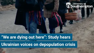 “We are dying out here”: Study hears Ukrainian voices on depopulation crisis