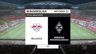 FIFA 22 | RB Leipzig vs Borussia Mönchengladbach - Red Bull Arena (Leipzig) | Gameplay