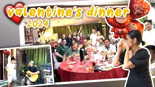 VALENTINE'S DINNER 2024 | CANDY AND QUENTIN | OUR SPECIAL LOVE