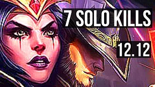 LEBLANC vs TWISTED FATE (MID) | 15/1/10, 7 solo kills, Legendary, 1.0M mastery | EUW Master | 12.12