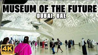 [4K] Inside the Newly Opened MUSEUM OF THE FUTURE Dubai! Full Walking Tour