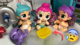 BABY ALIVE Fairy has an accident in the Bath! 😰