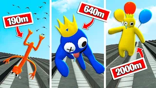 Who has the Highest Vertical Jump? Rainbow Friends