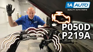 Cold Start Rough Idle? How to Diagnose Trouble Codes P050D & P219A