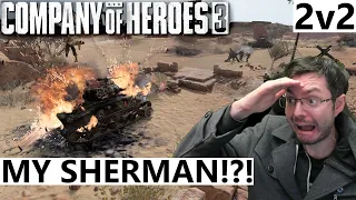My Sherman!?! - Company of Heroes 3 - 2v2