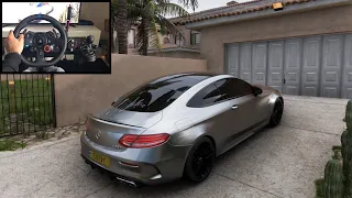 Forza Horizon 5 Mercedes C63 AMG S Coupe  - Logitech g29 gameplay