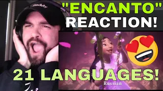 We Don't talk about Bruno (In 21 Languages from "Encanto") REACTION!