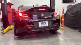 GR86 Greddy GT Exhaust Cold Start *Teaser on 2022 Toyota GR86