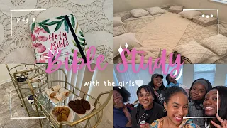 VLOG | COME WITH ME TO AN ALL GIRLS BIBLE STUDY 💕🙏🏽