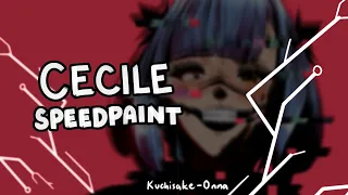 【Speedpaint】 theCecile as Kuchisake-Onna