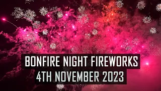 Bonfire Night Fireworks 🎆✨ Guy Fawkes Cassiobury Park Fireworks 2023