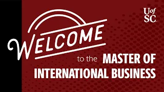 Welcome to the Master of International Business