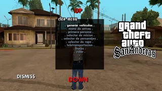 Como Poner Trucos en GTA San Andreas Para Android 2020 | Menú Cleo v2.0 GTA San Andreas Para Android