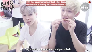 [ENG] 161215 [BANGTAN BOMB] Eat Jin @ BANGTAN BOMB