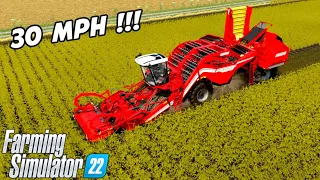 How To Fast Harvest Potatoes On Console | Farming Simulator 22