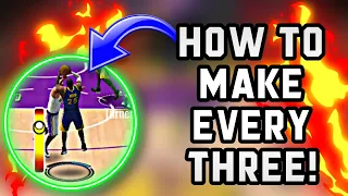 HOW TO MAKE EVERY THREE POINTER IN NBA LIVE MOBILE SEASON 5 | TIPS AND TRICKS