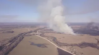 Пал травы. Уголовно наказуемое дело