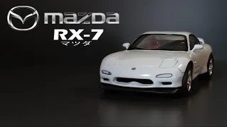 Mazda Rx-7 Fd3 Rotary Motor  - FULL BUILD Step by Step - Tamiya Model Car