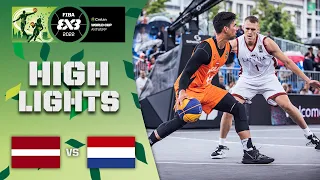 Latvia v Netherlands | Men | Highlights | Crelan FIBA 3x3 World Cup 2022