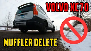 Volvo XC70 Muffler Delete
