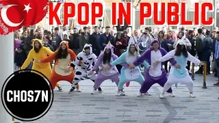 [KPOP IN PUBLIC TURKEY/ISTANBUL] BTS - GO GO Cover by CHOS7N (kigurumi ver.)