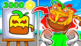 Blox Fruits but Everything I Draw Comes TRUE!