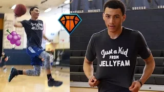 JellyFam's Jahvon Quinerly Puts In WORK During a 1on1 & Jelly Session!! | Next Star PG Out of Jersey