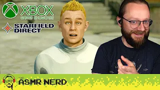ASMR Xbox Games Showcase 2023 & Starfield Direct Soft-Spoken Reaction & Impressions!