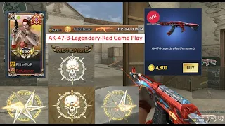 (CFPH) AK-47-B-Legendary-Red GamePlay & Fury Beast Kill Mark Permanent
