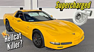 This Supercharged C5 Corvette eats Hellcats for half the price!  Is this the Best Vette Ever?