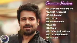 Best Of Emraan Hashmi Hit Songs II Bollywood Hits Songs 2023 II Hindi Bollywood Romantic Songs