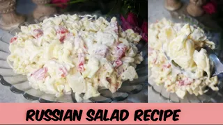 Russian Salad Recipe By hafsa || Best Healthy Tasty Salad | Best For All Parties || Ramzan Special
