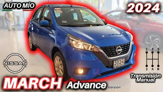 NISSAN MARCH ADVANCE 2024 Transmisión Manual TODOS los DETALLES $$$ #march #nissanmarch #march2024