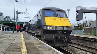 Trains at Cardiff Central 25/3/24